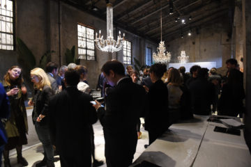 MILAN, ITALY - APRIL 11:  General view during the Save The Artistic Heritage - Vernissage Cocktail on April 11, 2018 in Milan, Italy.  (Photo by Stefania M. D'Alessandro/Getty Images for Cinello)